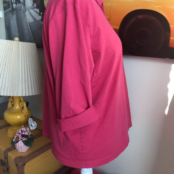 LL Bean 3/4 sleeve top - Picture 6 of 12